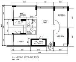 Blk 554 Woodlands Drive 53 (Woodlands), HDB 4 Rooms #538585381
